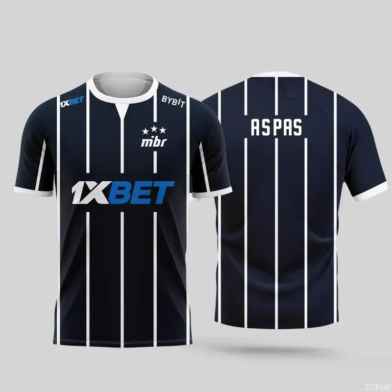 Esports Gaming Top - 2026 MIBR Team Gaming Jersey Aspas