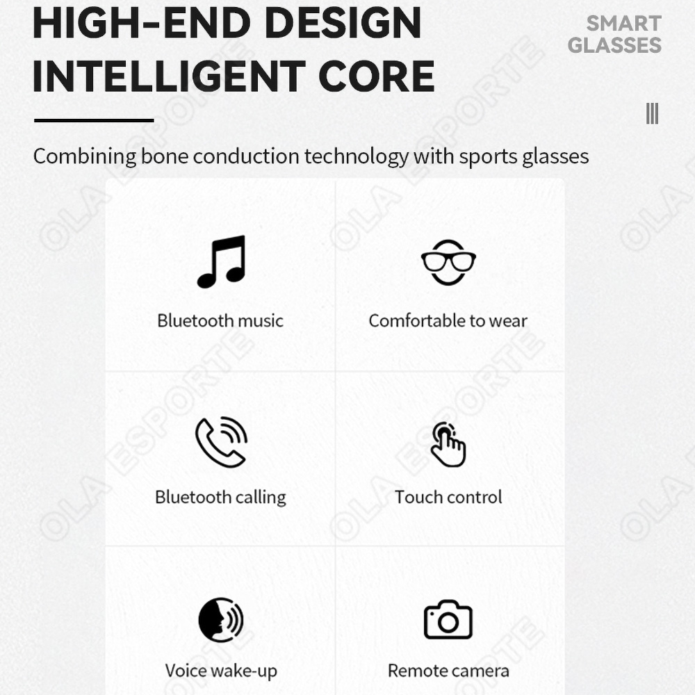 NEW Smart Glasses V5.3 Bluetoo - огляд і ціна Esports Gamer