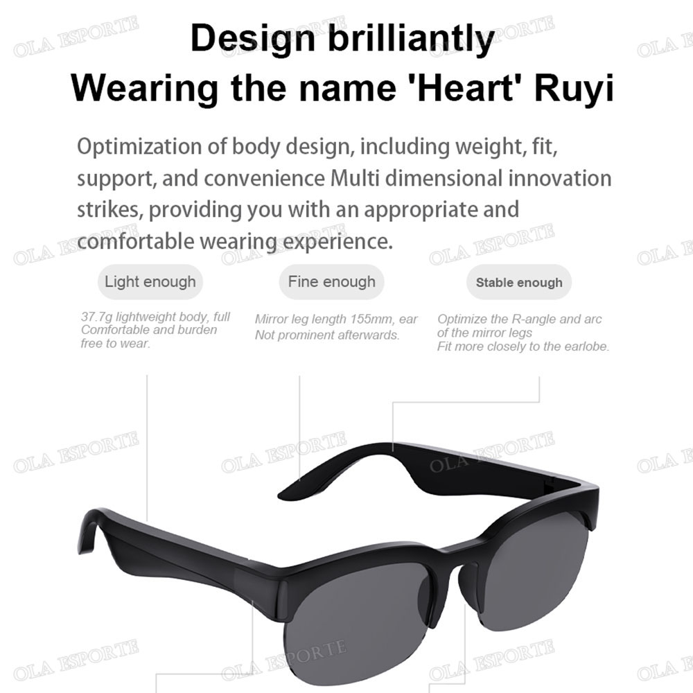 Smart Bluetooth V5.3 Sunglasse - огляд і ціна Esports Gamer