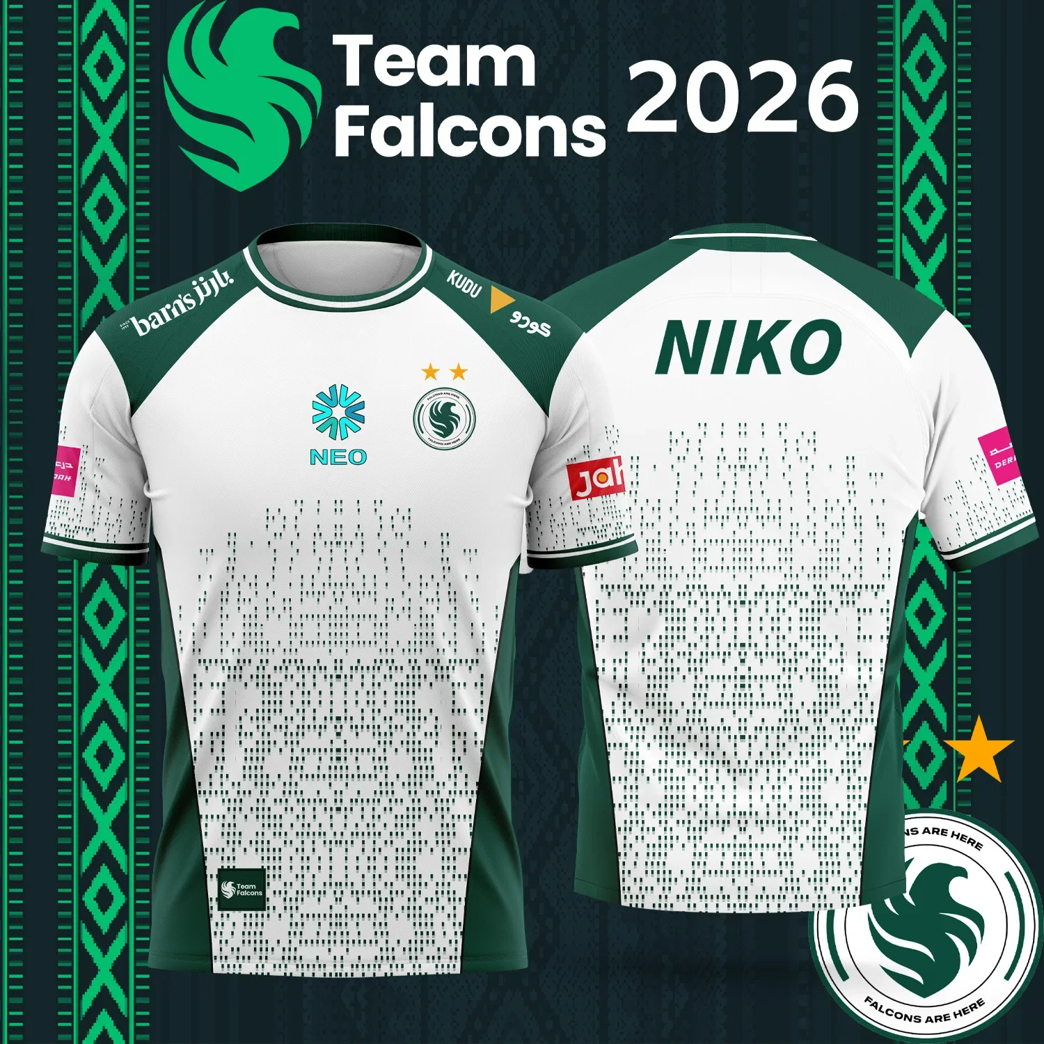 2026 New TEAM  Falcons   Espor - огляд і ціна Esports Gaming Top