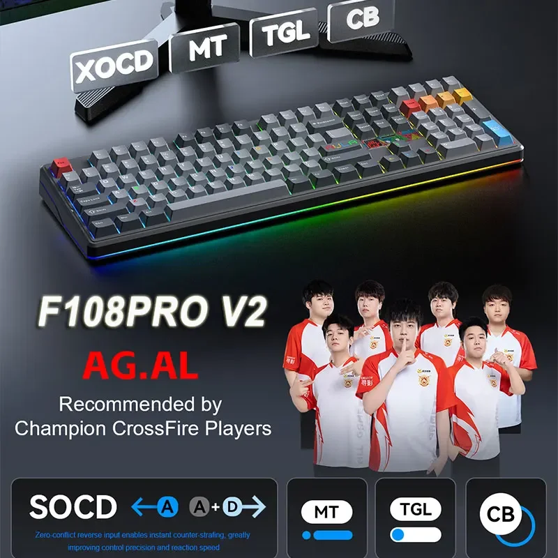 AULA F108 Pro V2 Mechanical Ke - огляд і ціна Esports Essential Gaming Pc