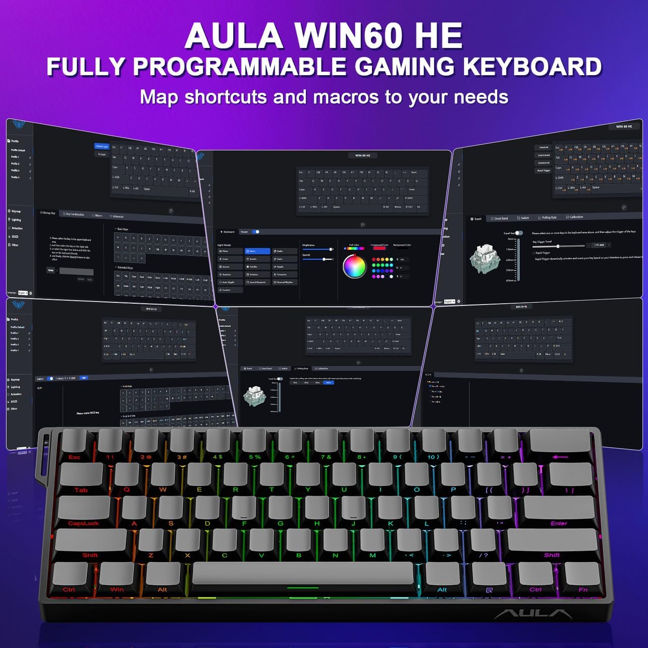 AULA WIN60 WIN68 HE Magnetic W - огляд і ціна Esports Essential Gaming Pc